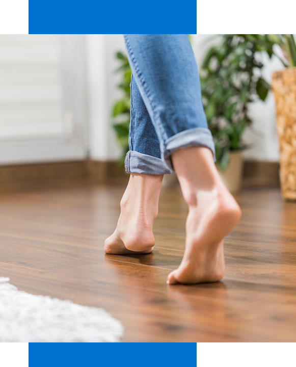 Hardwood flooring