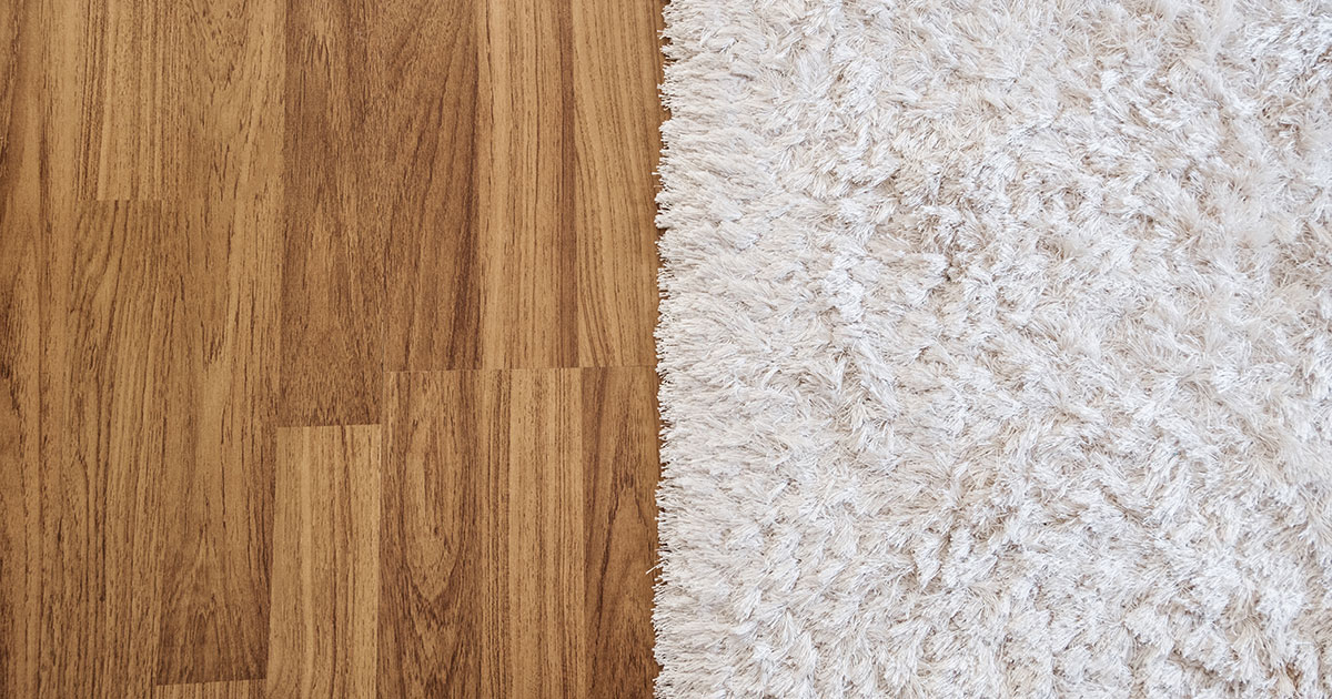Hardwood vs carpet flooring