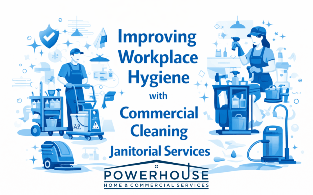Improving Workplace Hygiene with Commercial Cleaning Janitorial Services